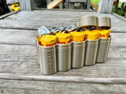 "Twin Pro Pack" film holder- hold 10 rolls of film