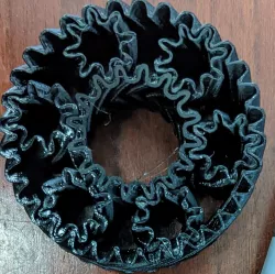 Vase Mode Herringbone Planetary Gearset
