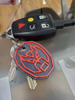 Vector Graphics Strong Bad Keychain (Homestar Runner)