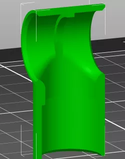 Very short Tee-section for 16 mm pipe