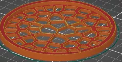 Voronoi coaster high corner