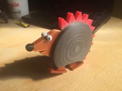 Walking hedgehog