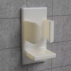 Wall Mounted Toothbrush/Toothpaste Holder