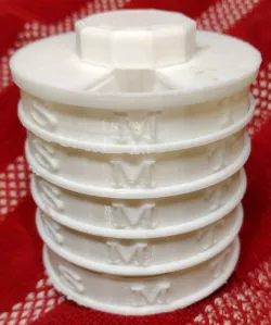 Weekly Stackable Pill Container with Secret Container