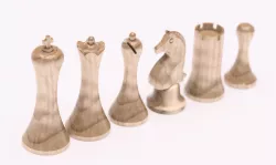 Weighted blitz chess set