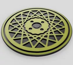 Wheel coaster
