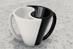 yin yang cup 3D Models | Page 1 | STLFinder