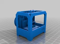 	3D printer printing a 3d printer