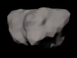 54509 YORP scaled one in three thousand