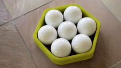 7-Ball Billiards Rack