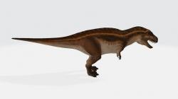 Acrocanthosaurus 3D model