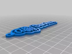 Affy Key Chain with your personal name