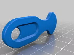 ALDI removable trolley key