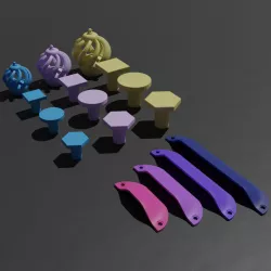 Assorted Knobs & Handles
