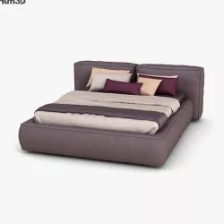 Bonaldo Fluff Bed 3D model