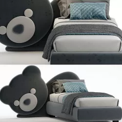 Bside TEd bed 3D model