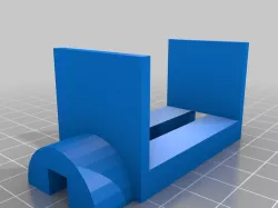 Cable Holder (Lack Ikea desk)