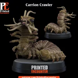 Carrion Crawler / Giant Centipede / Burrowing Abberation Mini