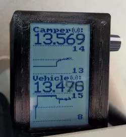 Case for Dual Voltmeter