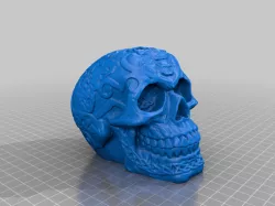Celtic skull fixed bottom