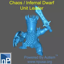 Chaos Dwarf Unit Leader
