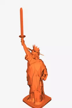 Chess Queen - Modified Statue Of Liberty