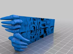 Claws Bookmark - Whole/Solid Piece