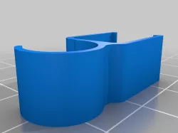 clip to hold marker for portable dry erase board