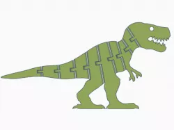 Cooler Flexi T-rex remix