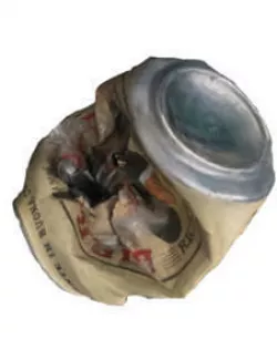 Crumpled beer can 3D model