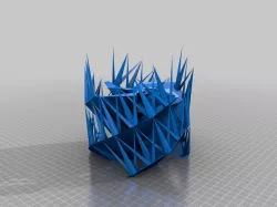 Crystal Dice Tower