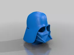 darth vader helmet damaged