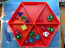 Dice tray for cortex plus system