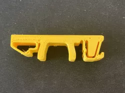 Din rail clip short