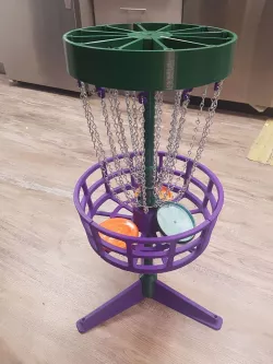 Disc Golf Basket for Mini Discs
