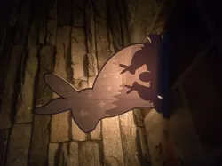 Easter candle holder with shade (Lithophane + candle holder)