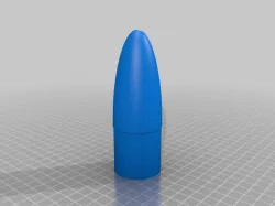 Estes BNC-60L Nose Cone from Model Rocket Nose Cone Factory Customizer
