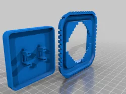 Europe light switch & frame