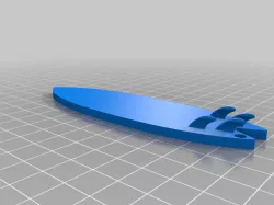 Fish Tail Finger Surfboard