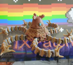 Flexi Articulated Guardian with Rotating Head and MMU Painting (Zelda Breath of the Wild)