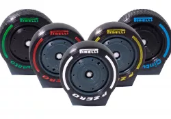 Formula 1 Pirelli tyre 18-inch aero wheels