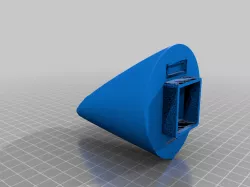 Freewing Avanti S nose cone with slot for Pitot Static tube