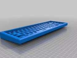 Gasket and top mounted 65% keyboard
