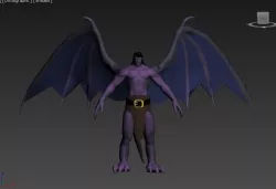Goliath form gargoyles VR - AR - low-poly 3D model Low-poly 3D model