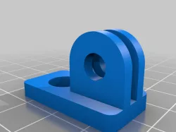 GoPro Mount with bolt hole (for Svartpilen/Vitpilen underseat mount)