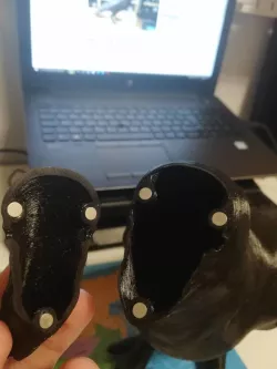 Halloween crow head with magnets