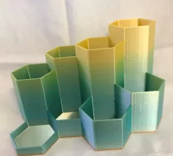 Hex Desk Organizer