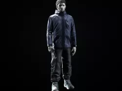 Humanoid 3D model