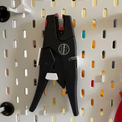 Kinpex wire stripper IKEA Skadis Mount (12 40 200 & 12 50 200)