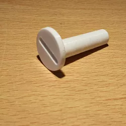 Laser mesh bed peg